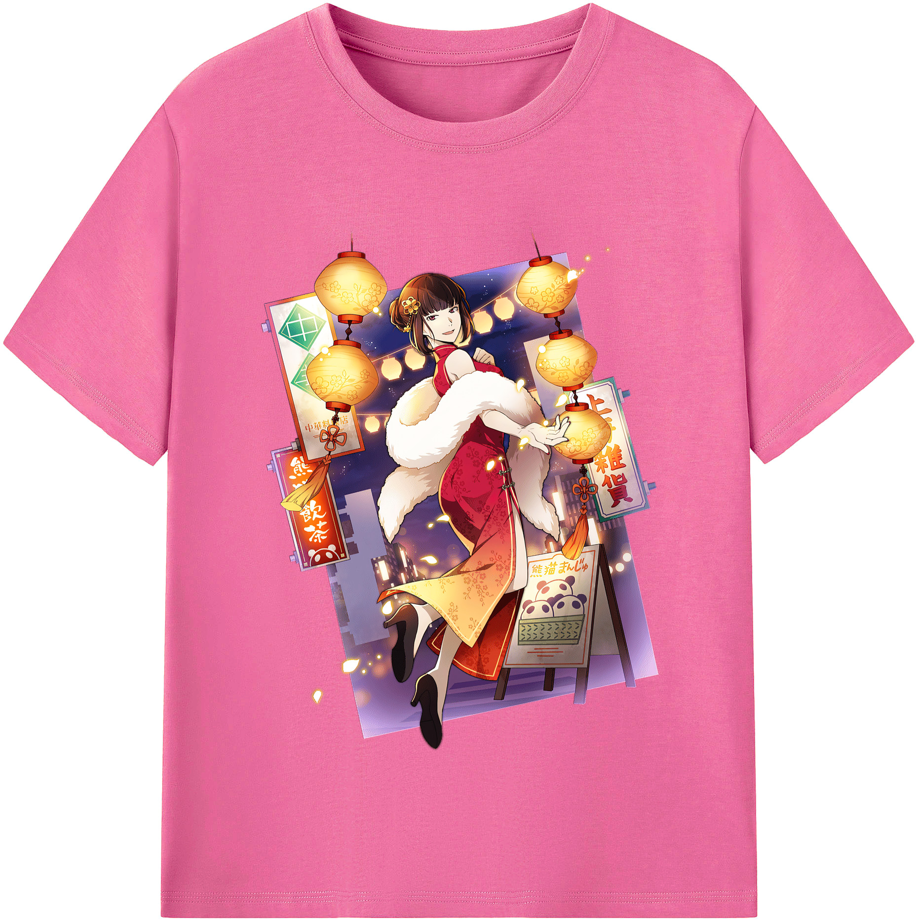 （画像用） 文豪ストレイドッグス Bungo Stray Dogs レディースカジュアルプリントTシャツ（綿100％）